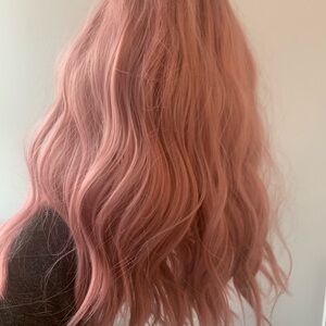 Rose Pink Cosplay Wig